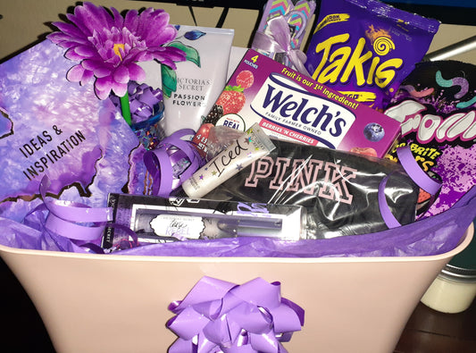 COLOR "PURPLE" THEME BASKET