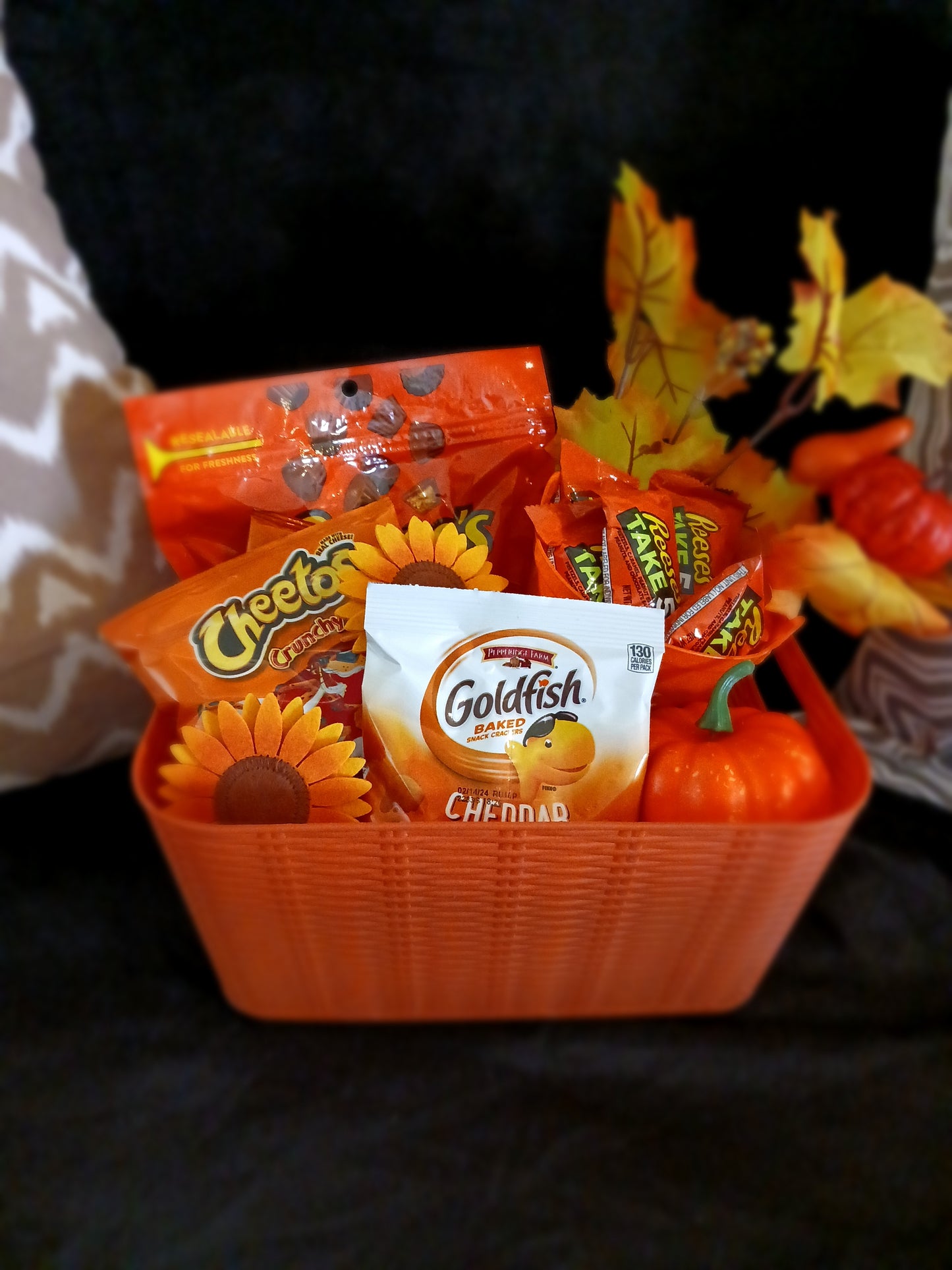 COLOR "ORANGE" THEME BASKET