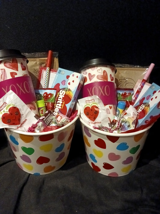 Valentine's Day popcorn bucket