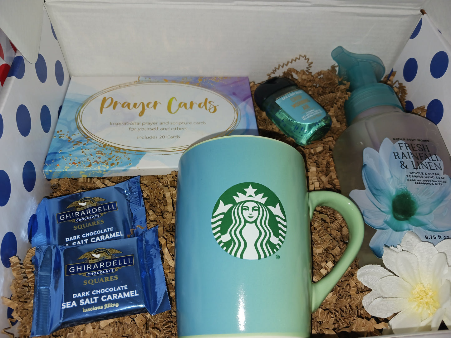 Starbucks prayer basket